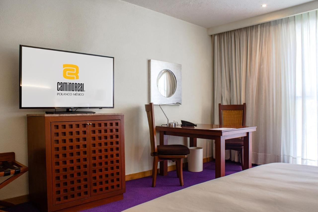 Hotel Camino Real Polanco Mexico Exteriér fotografie A room at the hotel