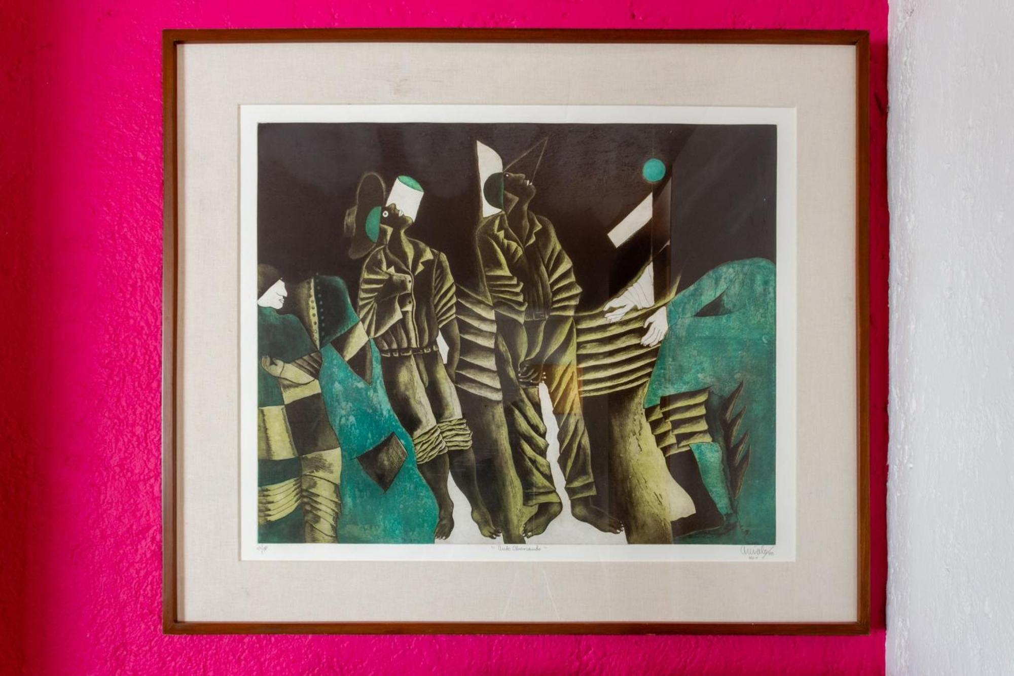 Hotel Camino Real Polanco Mexico Exteriér fotografie A painting by the artist