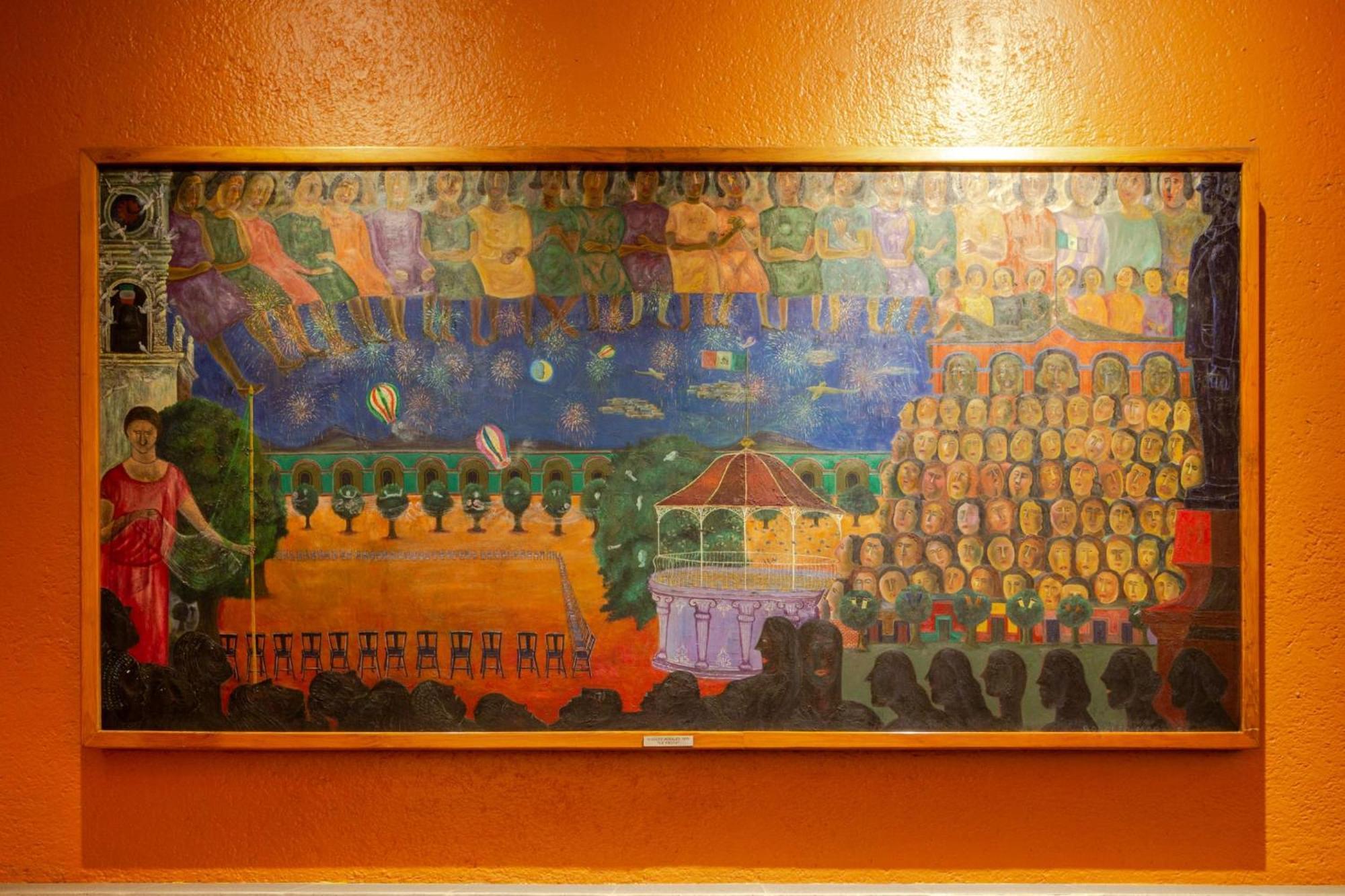 Hotel Camino Real Polanco Mexico Exteriér fotografie The painting in 2013
